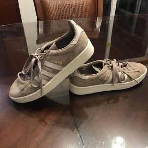 Adidas suede campus sneakers!